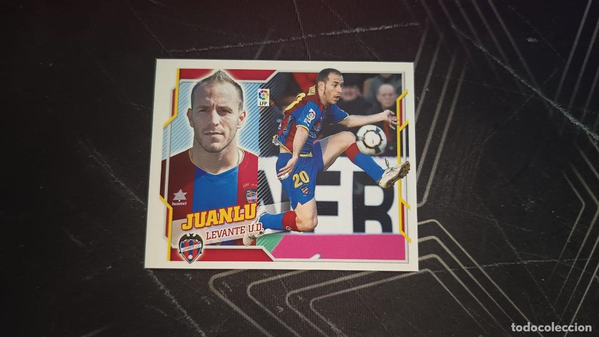 Cromos de F&uacute;tbol: JUANLU LEVANTE LIGA ESTE 2010 2011 NUNCA PEGADO