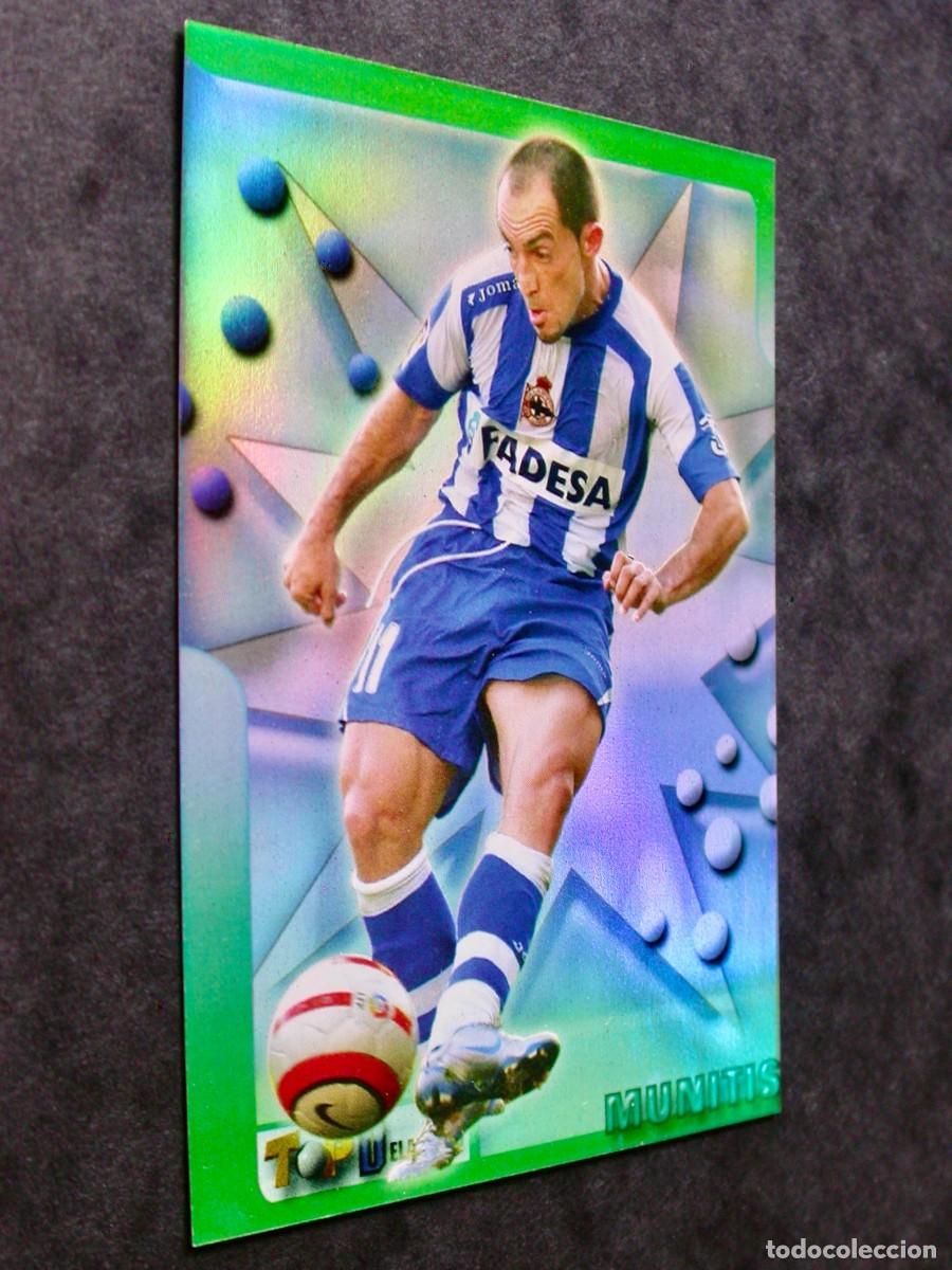 Cromos de F&uacute;tbol: PEDRO MUNITIS 166 TOP LIGA 2006 DE MUNDICROMO, BRILLO MATE