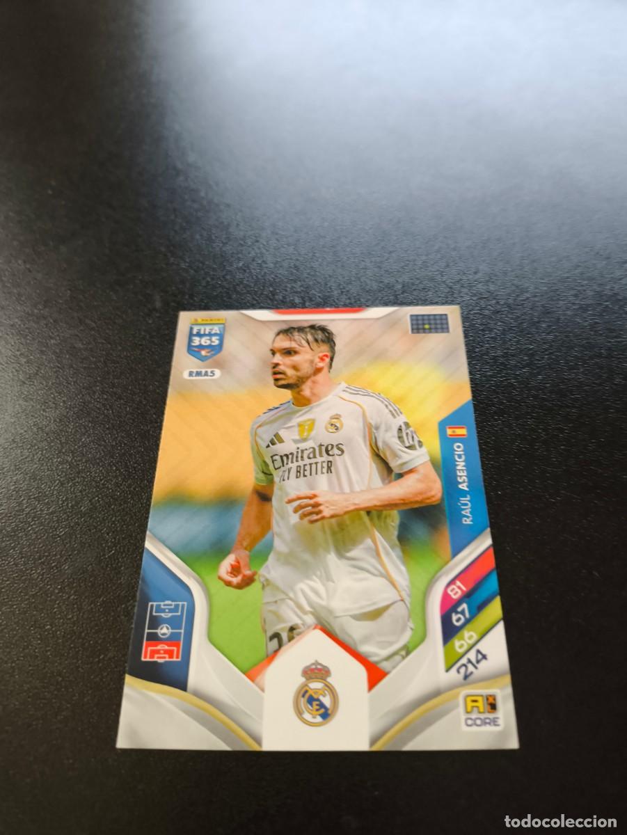 Cromos de F&uacute;tbol: RMA5 Ra&uacute;l Asencio MADRID PANINI ADRENALYN FIFA 365 2025 2026 NO LIGA ESTE