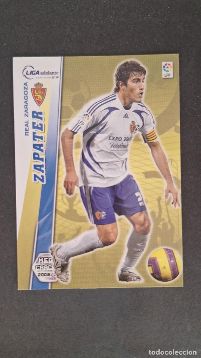 Cromos de F&uacute;tbol: L1 ZAPATER REAL ZARAGOZA LIGA ADELANTE 428 PANINI MEGACRACKS 2008 2009 08 09