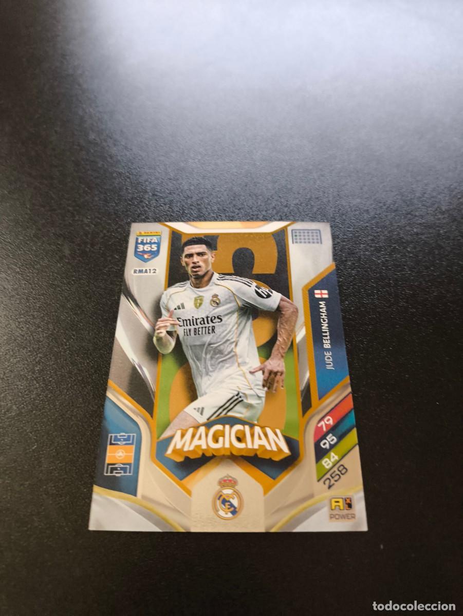 Cromos de F&uacute;tbol: RMA12 Jude Bellingham MAGICIAN MADRID PANINI ADRENALYN FIFA 365 2025 2026 NO LIGA ESTE