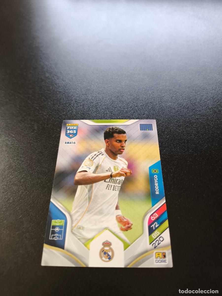 Cromos de F&uacute;tbol: RMA16 Rodrygo REAL MADRID PANINI ADRENALYN FIFA 365 2025 2026 NO LIGA ESTE