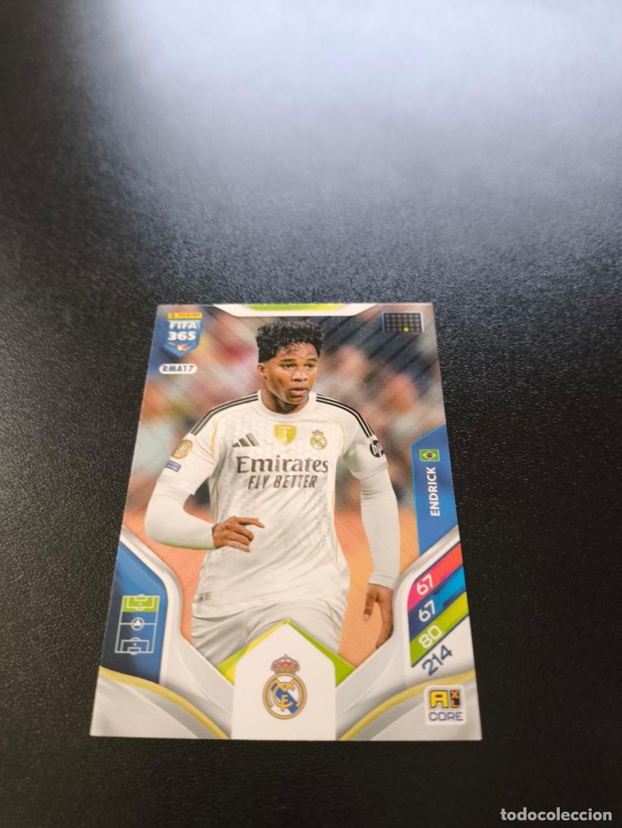 Cromos de F&uacute;tbol: RMA17 Endrick REAL MADRID PANINI ADRENALYN FIFA 365 2025 2026 NO LIGA ESTE