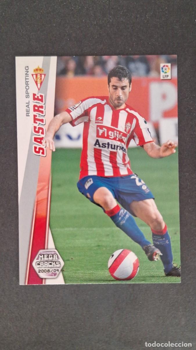 Fu&szlig;ball-Sticker: L1 SASTRE SPORTING DE GIJON CORREGIDO 291 PANINI MEGACRACKS 2008 2009 08 09