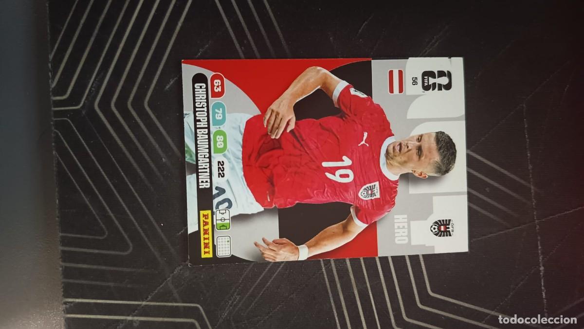Fu&szlig;ball-Sticker: 56 CHRISTOPH BAUMGARTNER, AUSTRIA, ADRENALYN XL FIFA WORLD CUP 2026