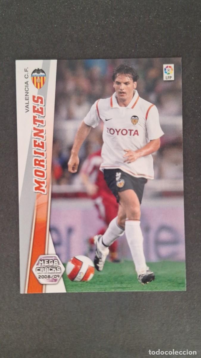 Figurine di Calcio: L1 MORIENTES VALENCIA C. F. CORREGIDO 324 PANINI MEGACRACKS 2008 2009 08 09