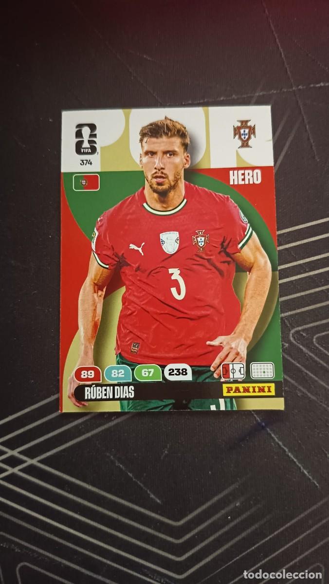 Cromos de F&uacute;tbol: 374 RUBEN DIAS, PORTUGAL, ADRENALYN XL FIFA WORLD CUP 2026