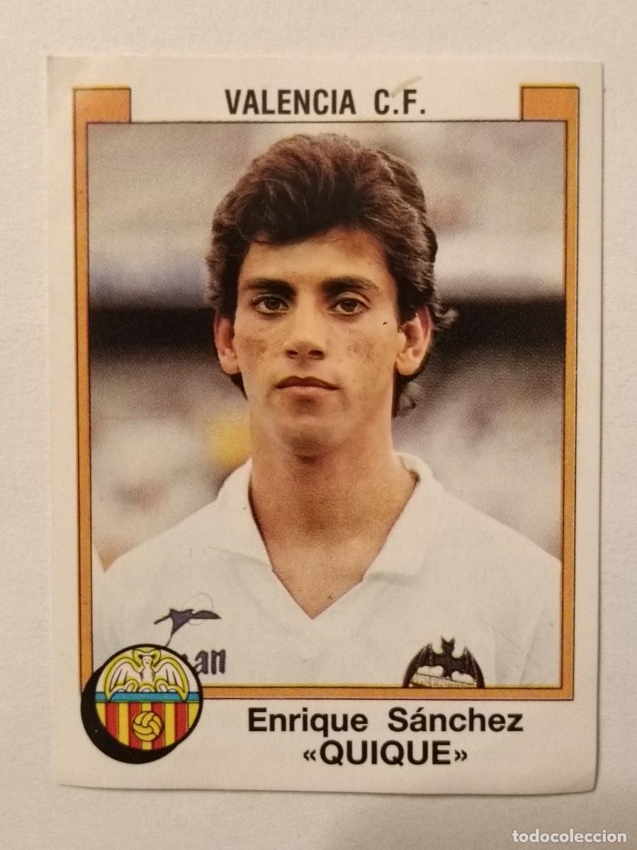 Cromos de F&uacute;tbol: #351 QUIQUE (VALENCIA C.F.) FUTBOL 88 PANINI