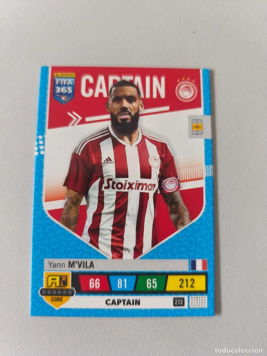Cromos de F&uacute;tbol: FIFA 365 ADRENALYN XL 2023 YANN M&acute;VILA CAPTAIN 272 ALB FIFA