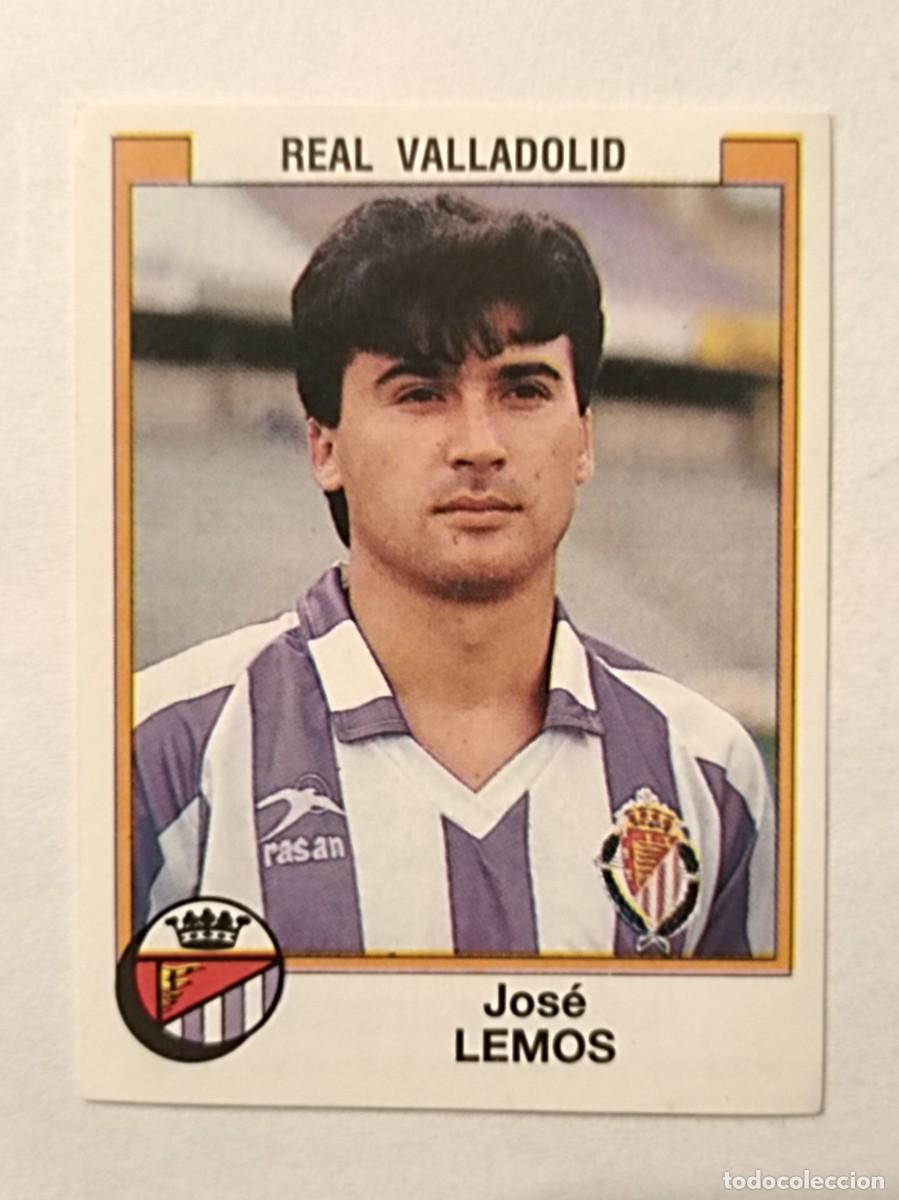 Football Stickers: #370 LEMOS (REAL VALLADOLID) FUTBOL 88 PANINI