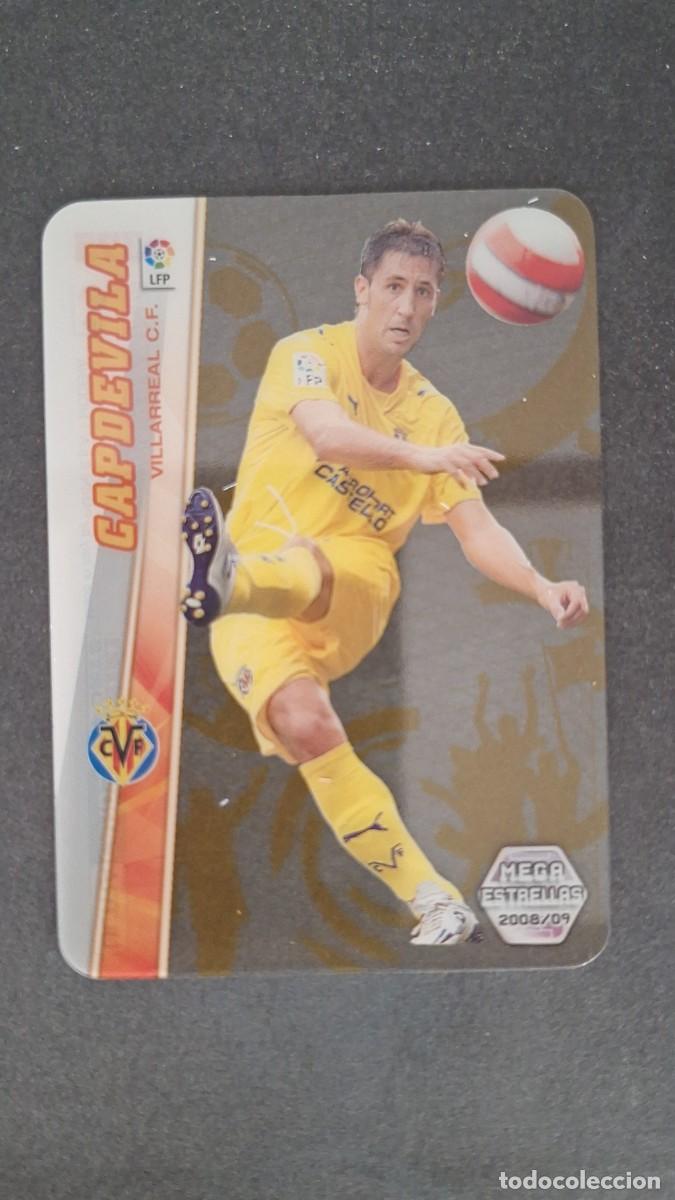 Football Stickers: L1 CAPDEVILA VILLARREAL C. F. MEGA ESTRELLAS 373 PANINI MEGACRACKS 2008 2009 08 09