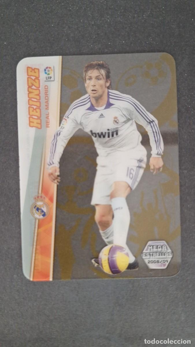 Football Stickers: L1 HEINZE REAL MADRID MEGA ESTRELLAS 374 PANINI MEGACRACKS 2008 2009 08 09