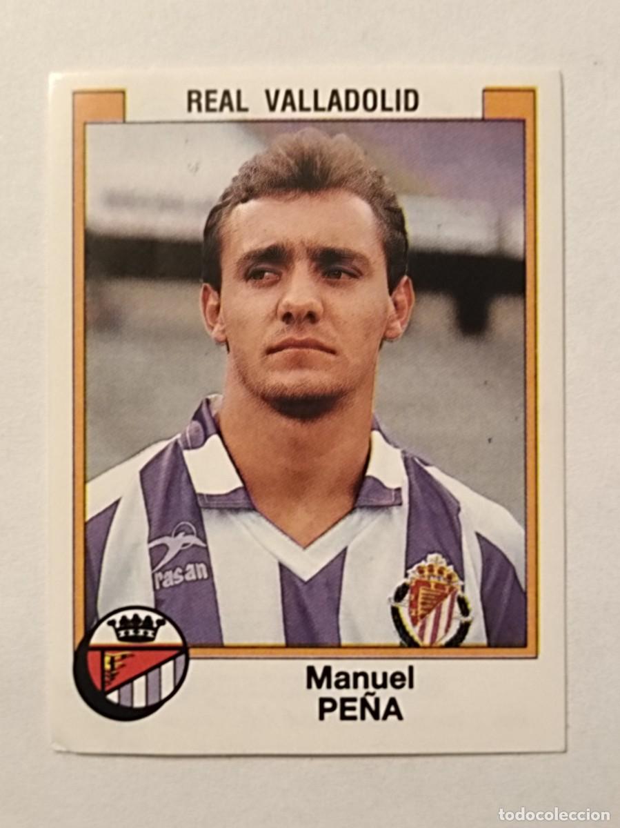 Cromos de F&uacute;tbol: #379 PE&Ntilde;A (REAL VALLADOLID) FUTBOL 88 PANINI