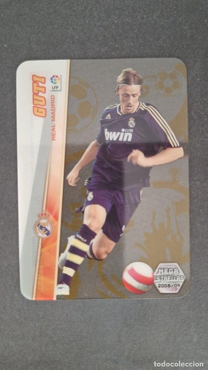 Cromos de F&uacute;tbol: L1 GUTI REAL MADRID MEGA ESTRELLAS 379 PANINI MEGACRACKS 2008 2009 08 09