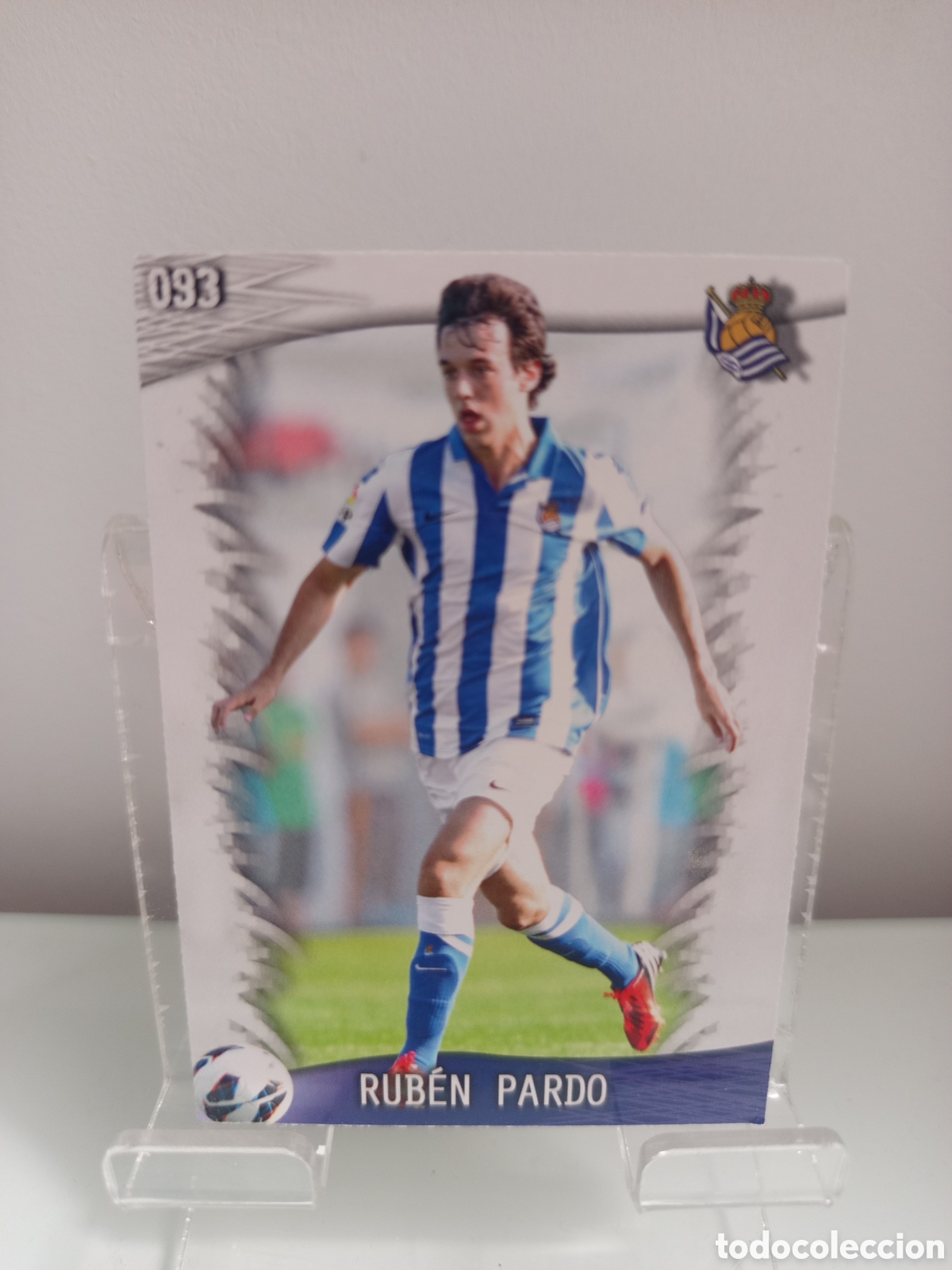 Cromos de f&uacute;tbol: ❇️ CROMO ⚽ RUB&Eacute;N PARDO REAL SOCIEDAD 93 FICHAS LIGA QUIZ GAME 2014 13 14 2013 2014 MUNDICROMO ❇️