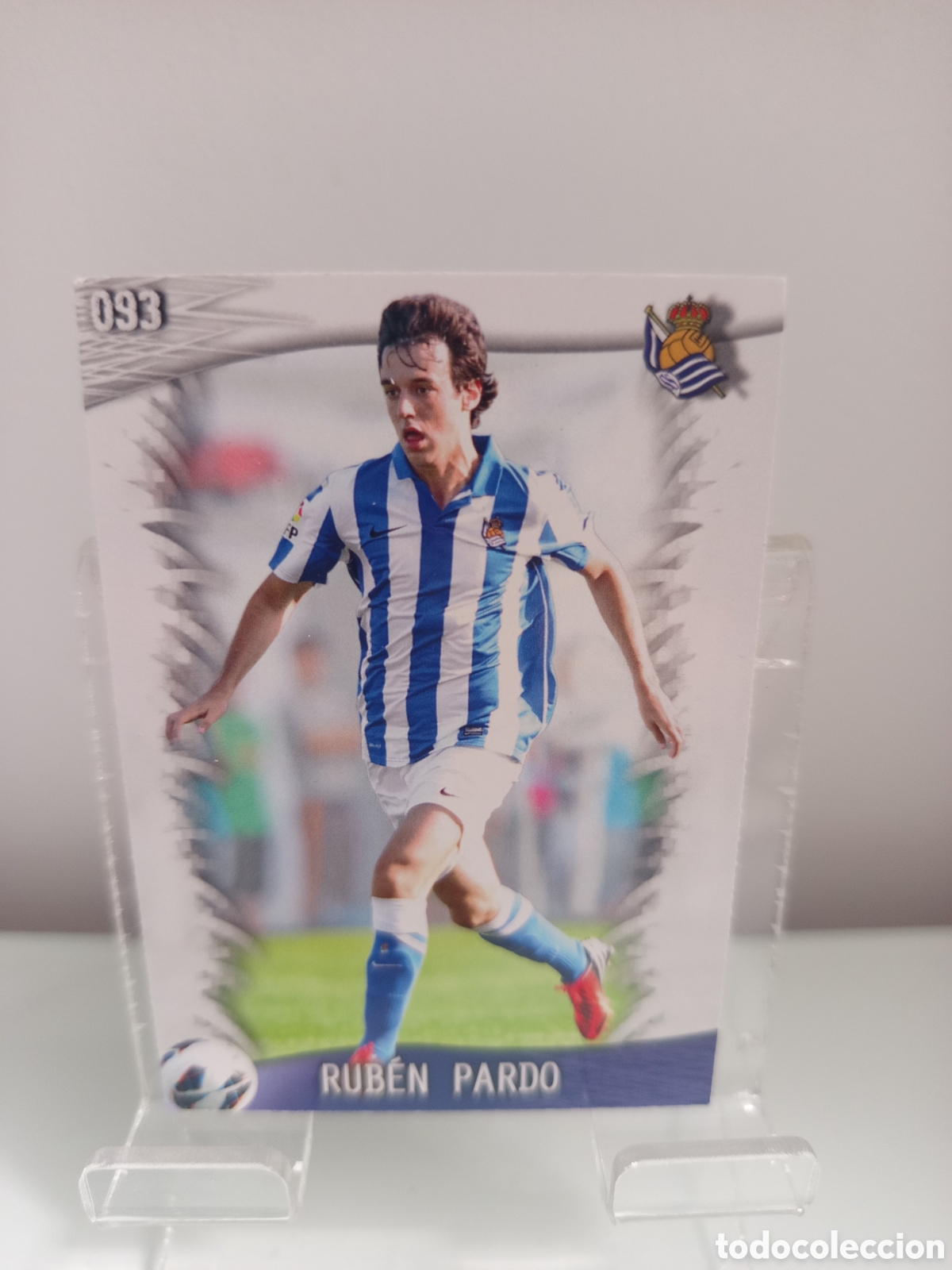 Cromos de f&uacute;tbol: ❇️ CROMO ⚽ RUB&Eacute;N PARDO REAL SOCIEDAD 93 FICHAS LIGA QUIZ GAME 2014 13 14 2013 2014 MUNDICROMO ❇️