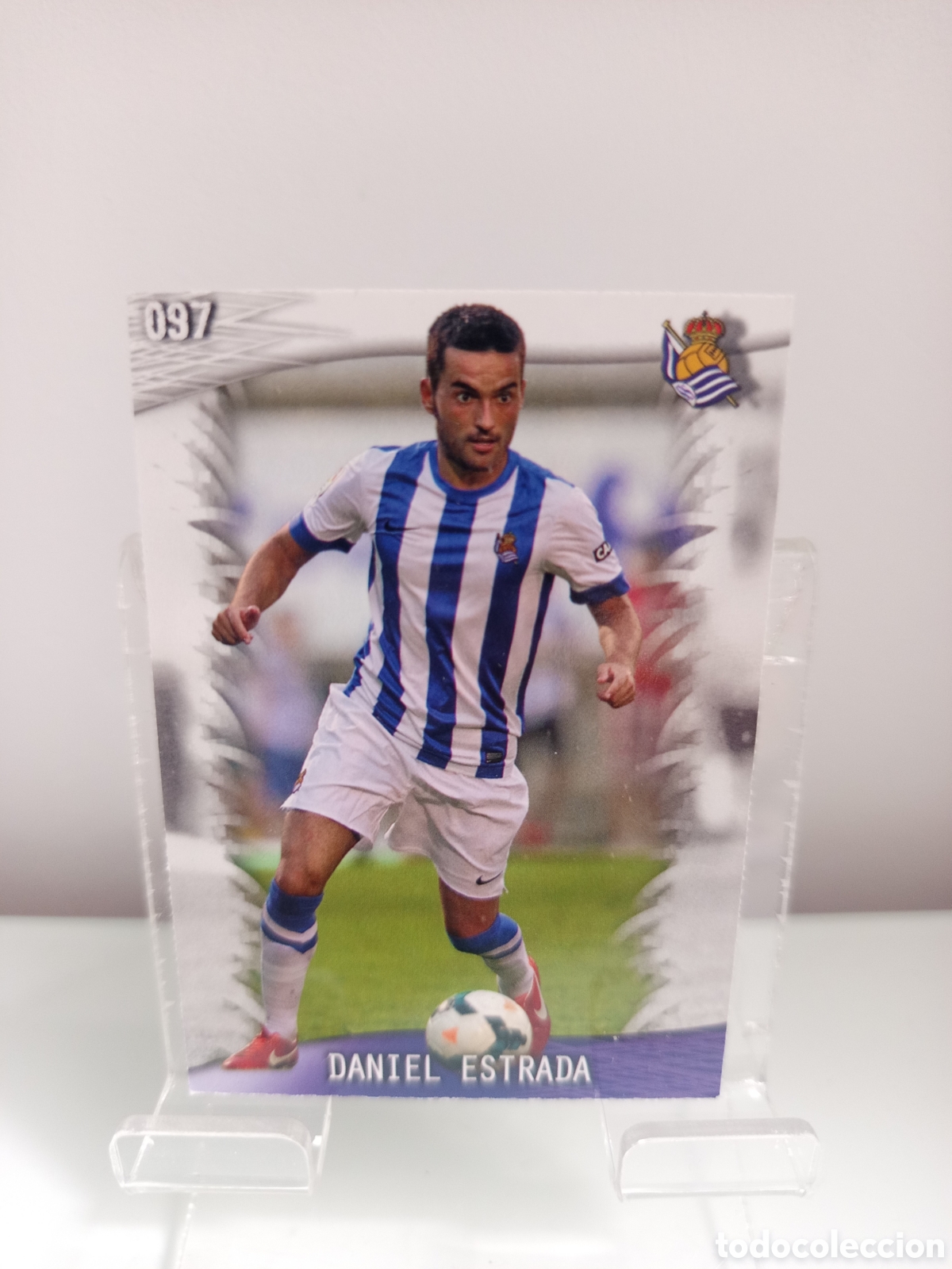 Cromos de f&uacute;tbol: ❇️ CROMO ⚽ DANIEL ESTRADA REAL SOCIEDAD 97 FICHAS LIGA QUIZ GAME 2014 13 14 2013 2014 MUNDICROMO ❇️