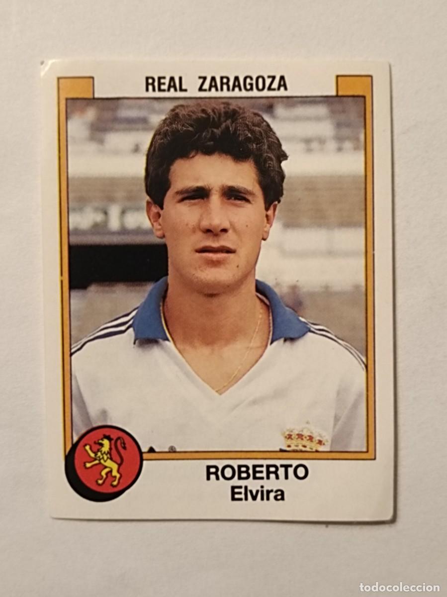 Cromos de F&uacute;tbol: #398 ROBERTO (REAL ZARAGOZA) FUTBOL 88 PANINI