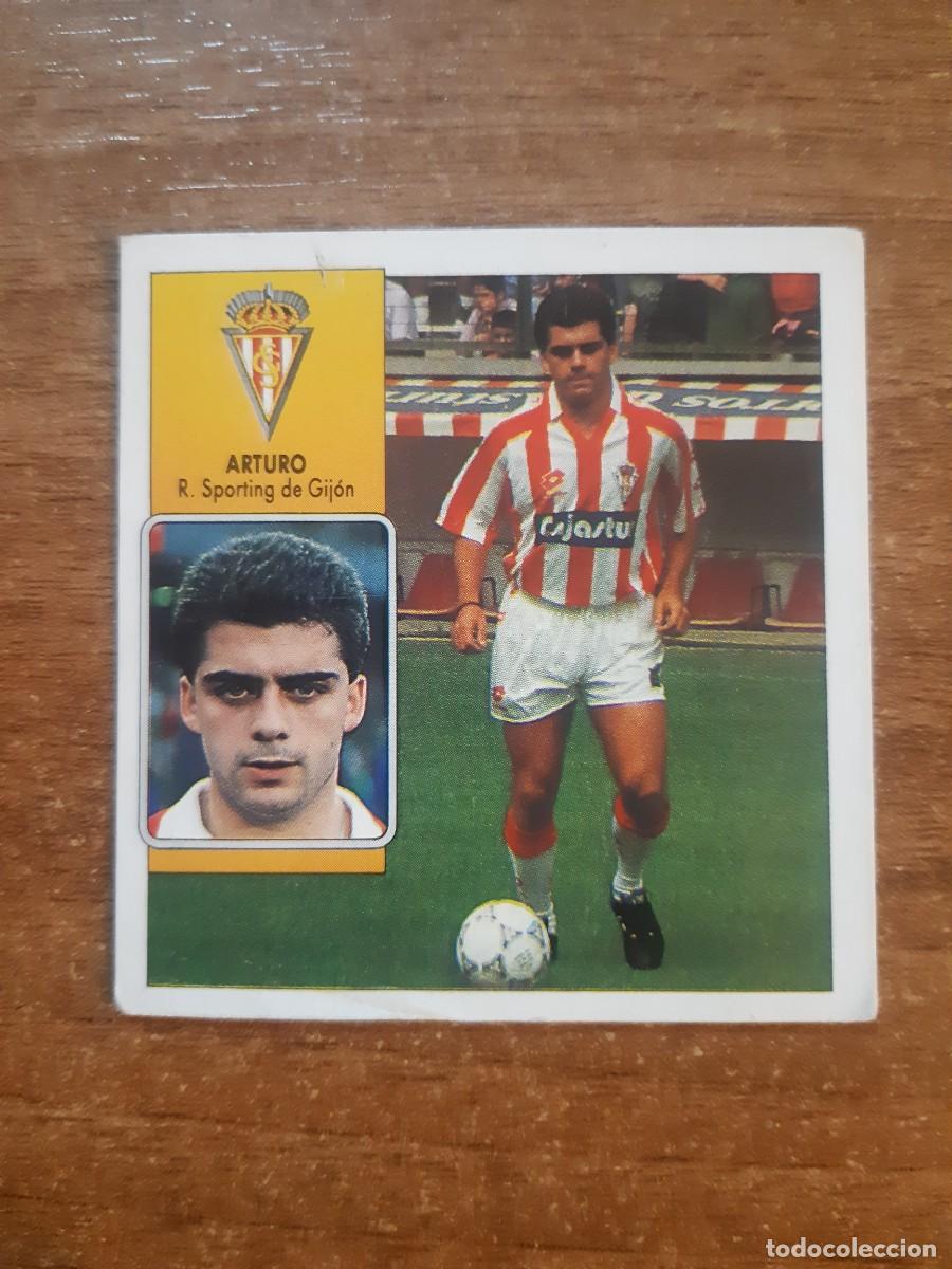Figurine di Calcio: Arturo (Sporting Gij&oacute;n) Liga 92-93 ESTE. Nunca pegado, sin pegar