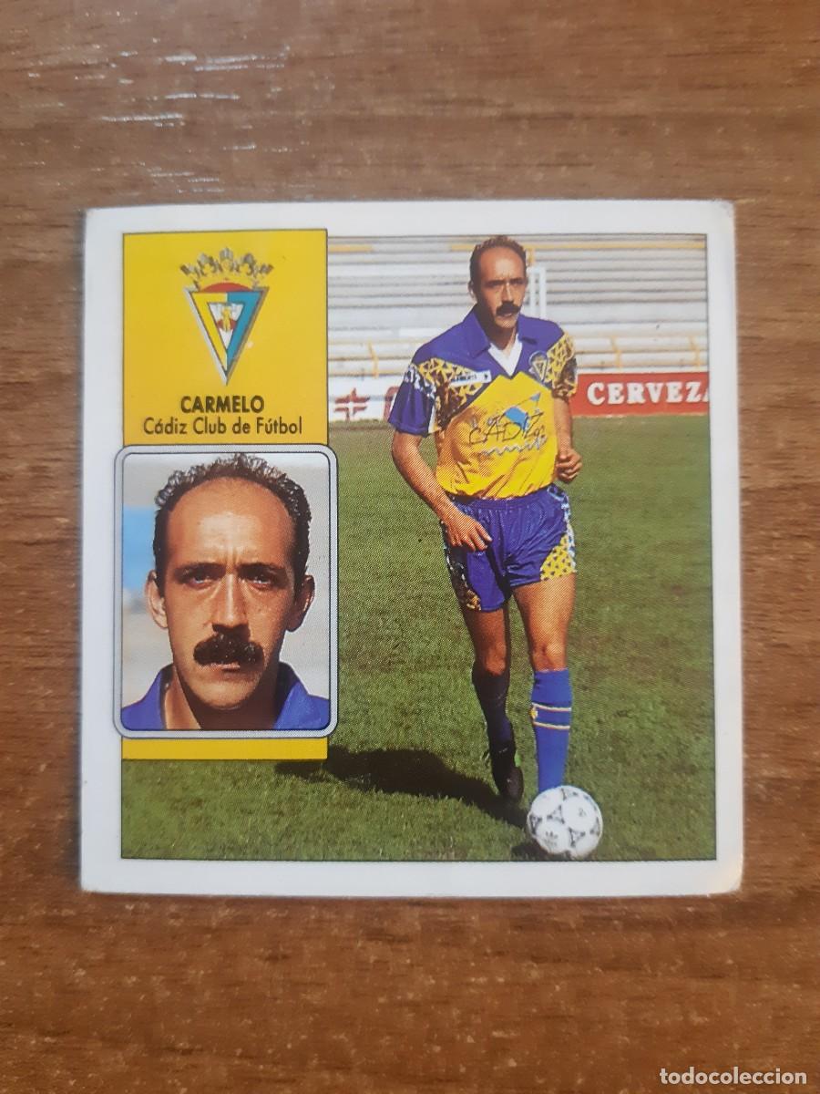 Cromos de Futebol: Carmelo (C&aacute;diz) Liga 92-93 ESTE. Nunca pegado, sin pegar