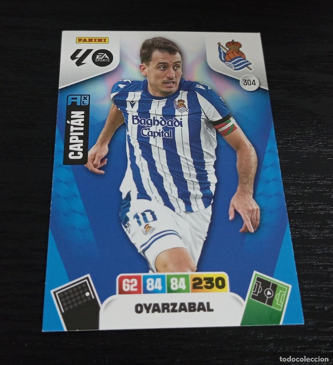 Cromos de Futebol: -ADRENALYN 25-26 : 304 OYARZABAL ( REAL SOCIEDAD )