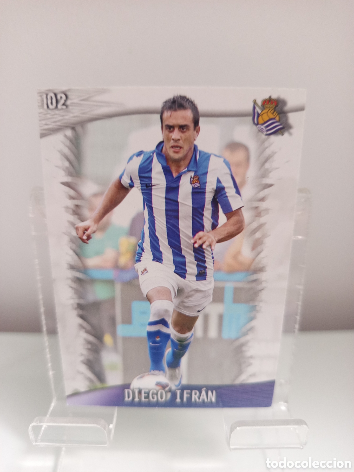 Cromos de Futebol: ❇️ CROMO ⚽ DIEGO IFRAN REAL SOCIEDAD 102 FICHAS LIGA QUIZ GAME 2014 13 14 2013 2014 MUNDICROMO ❇️