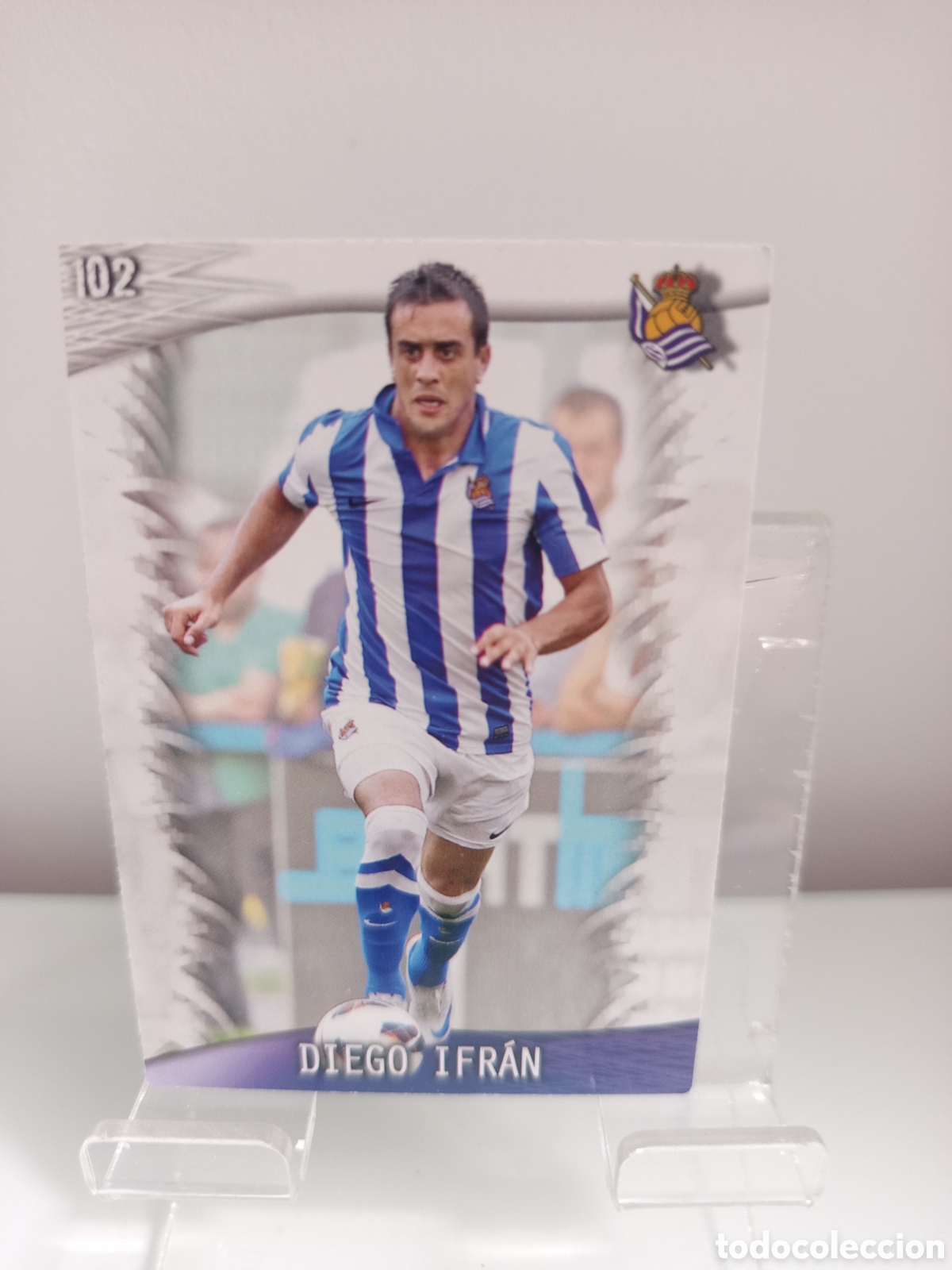 Cromos de Futebol: ❇️ CROMO ⚽ DIEGO IFRAN REAL SOCIEDAD 102 FICHAS LIGA QUIZ GAME 2014 13 14 2013 2014 MUNDICROMO ❇️