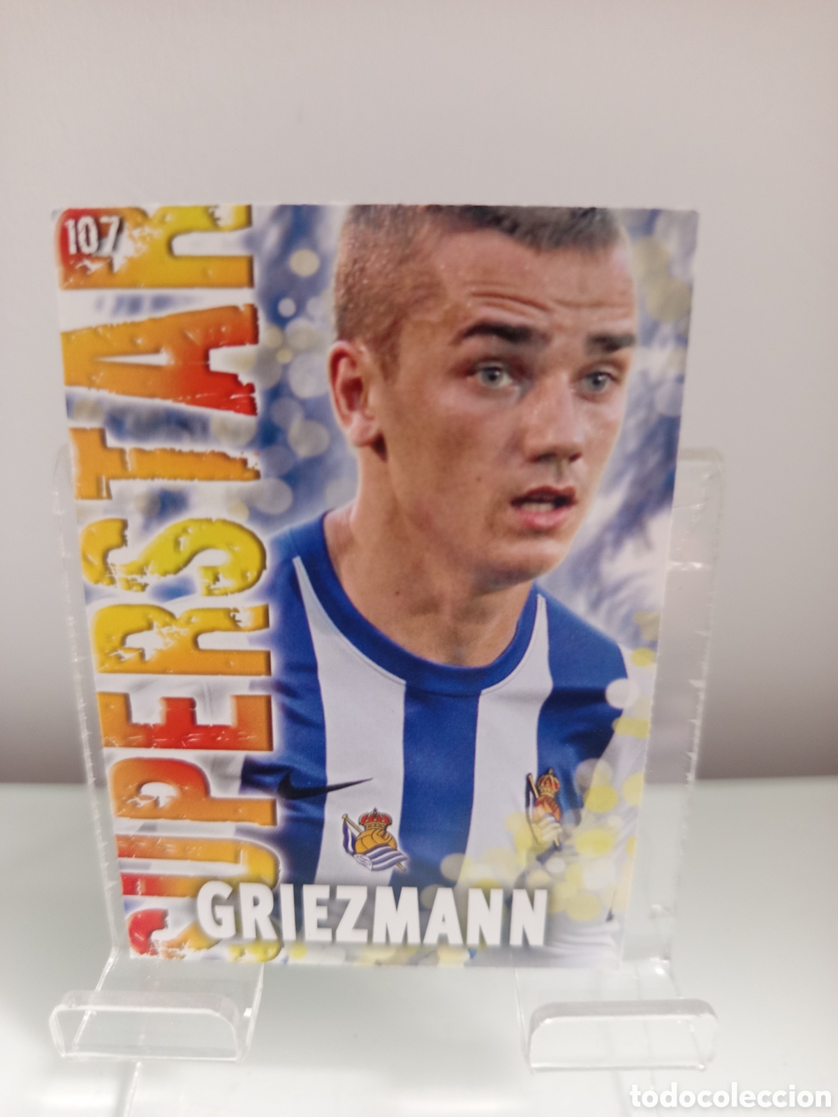 Cromos de F&uacute;tbol: ❇️ CROMO ⚽ GRIEZMANN REAL SOCIEDAD 107 SUPERSTAR FICHAS LIGA QUIZ 2014 13 14 2013 MUNDICROMO ❇️