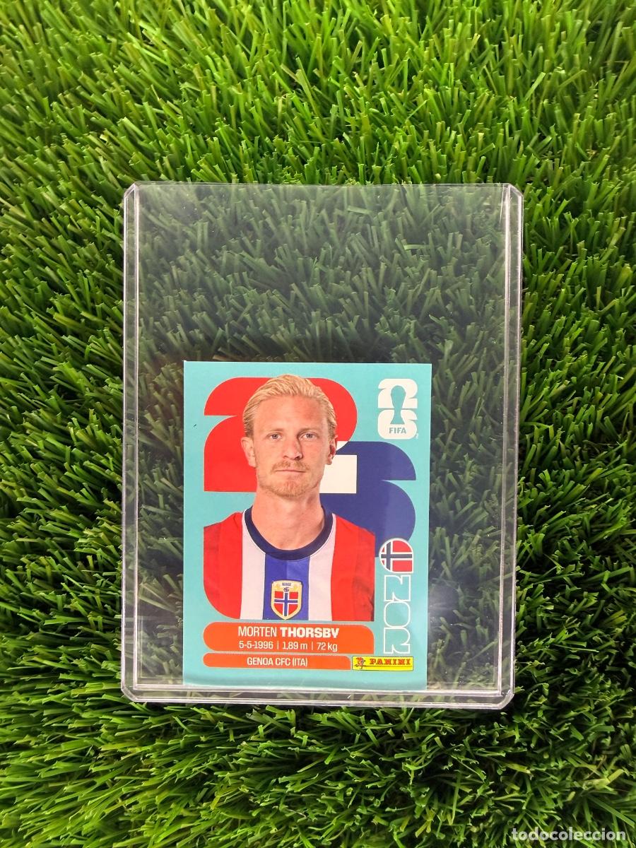 Cromos de F&uacute;tbol: N&ordm; NOR9 Morten Thorsby Noruega Mundial 2026 Stickers