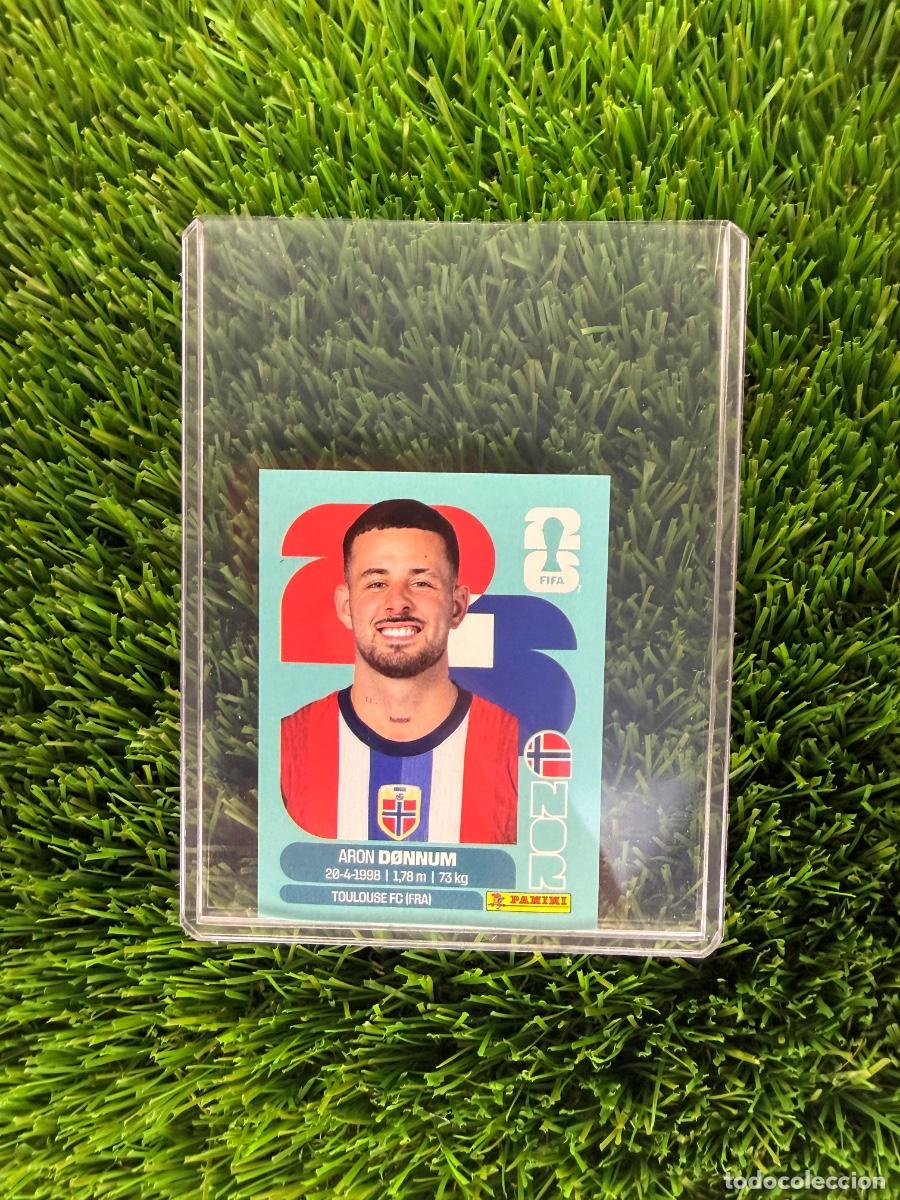 Cromos de F&uacute;tbol: N&ordm; NOR17 Aron Donnum Noruega Mundial 2026 Stickers