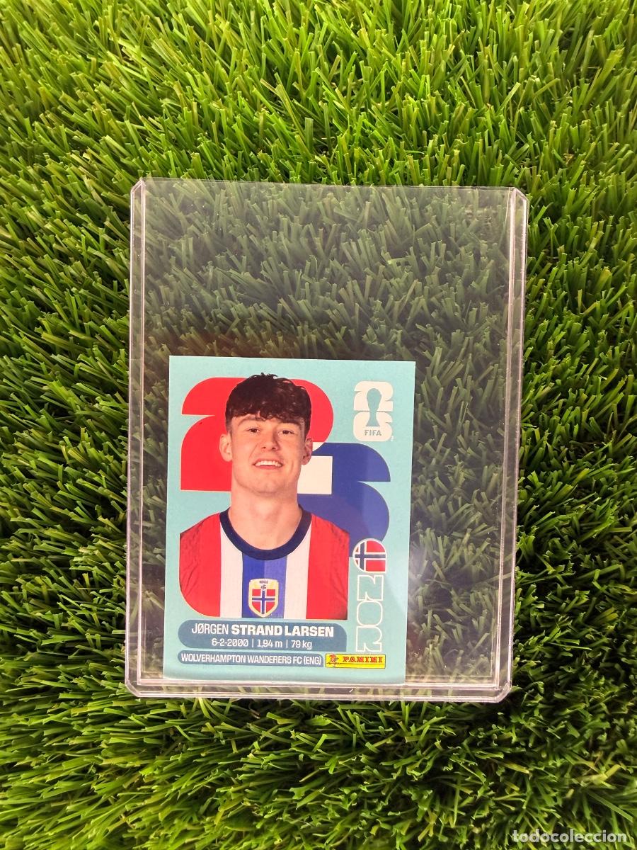 Cromos de F&uacute;tbol: N&ordm; NOR18 Jorgen Strand Larsen Noruega Mundial 2026 Stickers