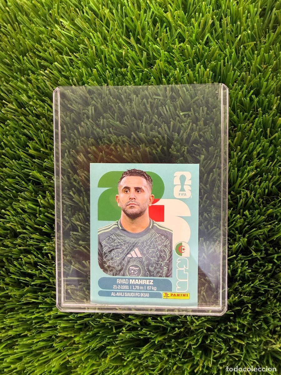 Cromos de F&uacute;tbol: N&ordm; ALG15 Riyad Mahrez Argelia Mundial 2026 Stickers