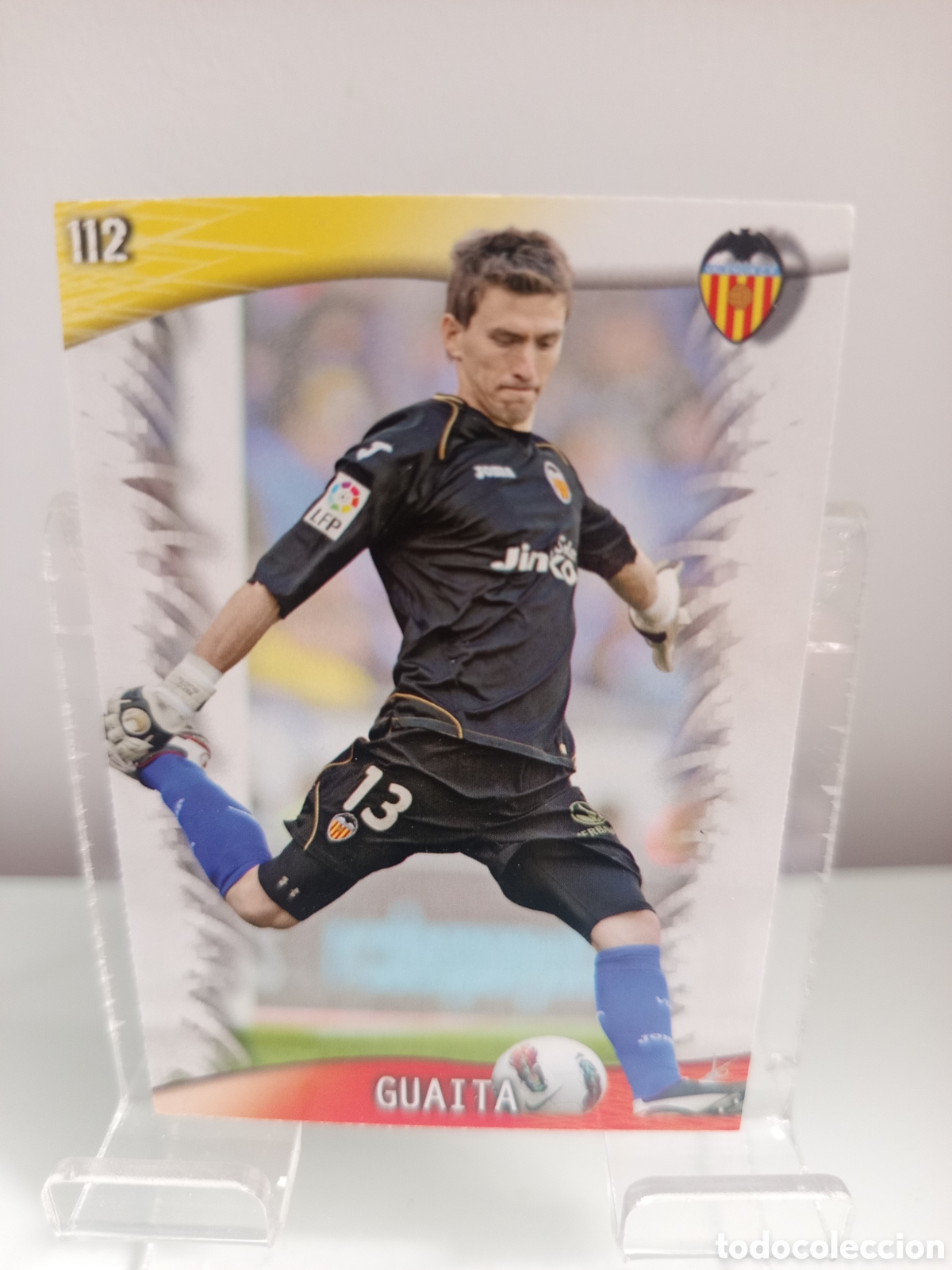 Cromos de F&uacute;tbol: ❇️ CROMO CARD ⚽ GUAITA VALENCIA 112 FICHAS LIGA QUIZ GAME 2014 13 14 2013 2014 MUNDICROMO ❇️