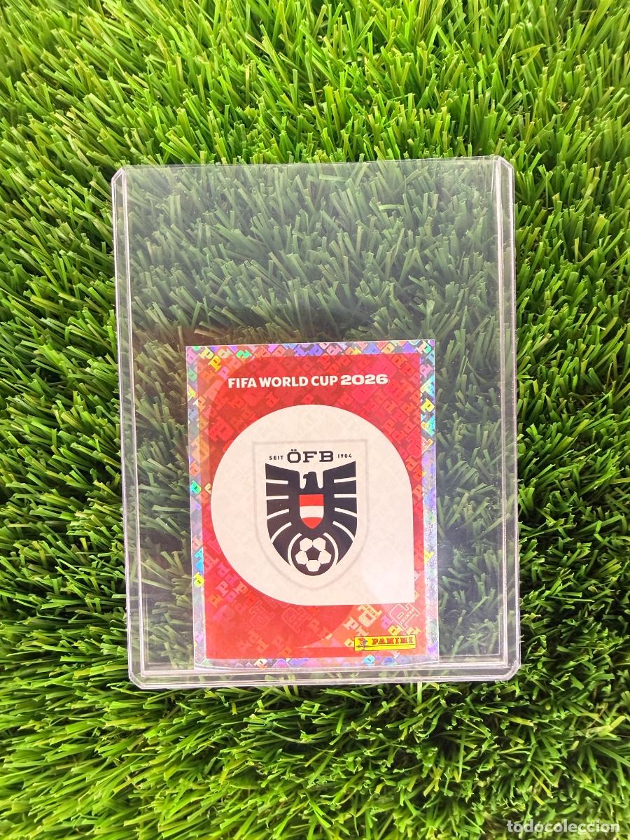 Cromos de F&uacute;tbol: N&ordm; AUT1 Escudo Austria Mundial 2026 Stickers