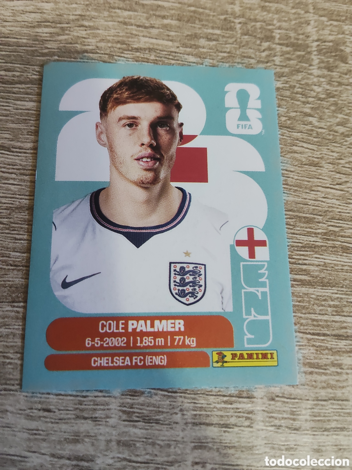 Cromos de F&uacute;tbol: Panini mundial 2026 ENG 12 Cole Palmer Inglaterra