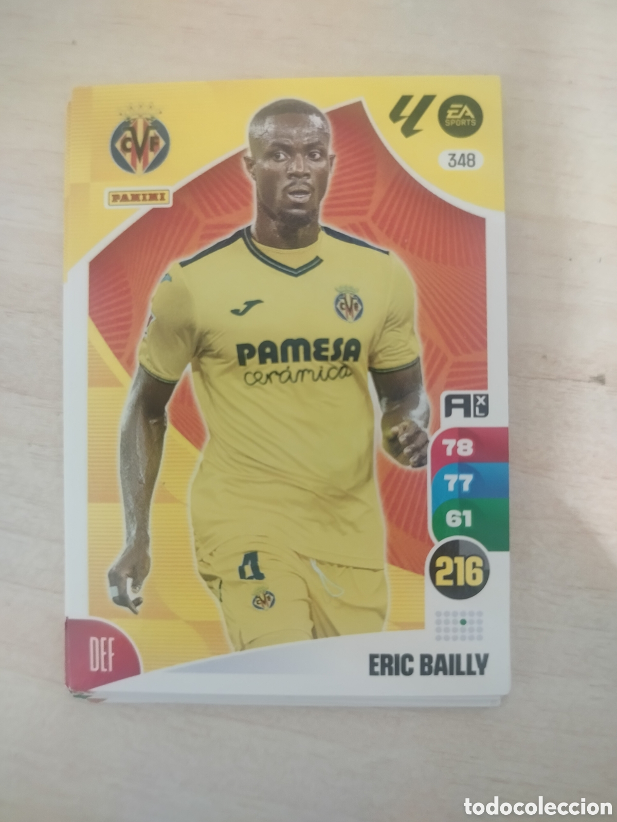 Cromos de F&uacute;tbol: ERIC BAILLY 348 ADRENALYN 2024 2025 24 25