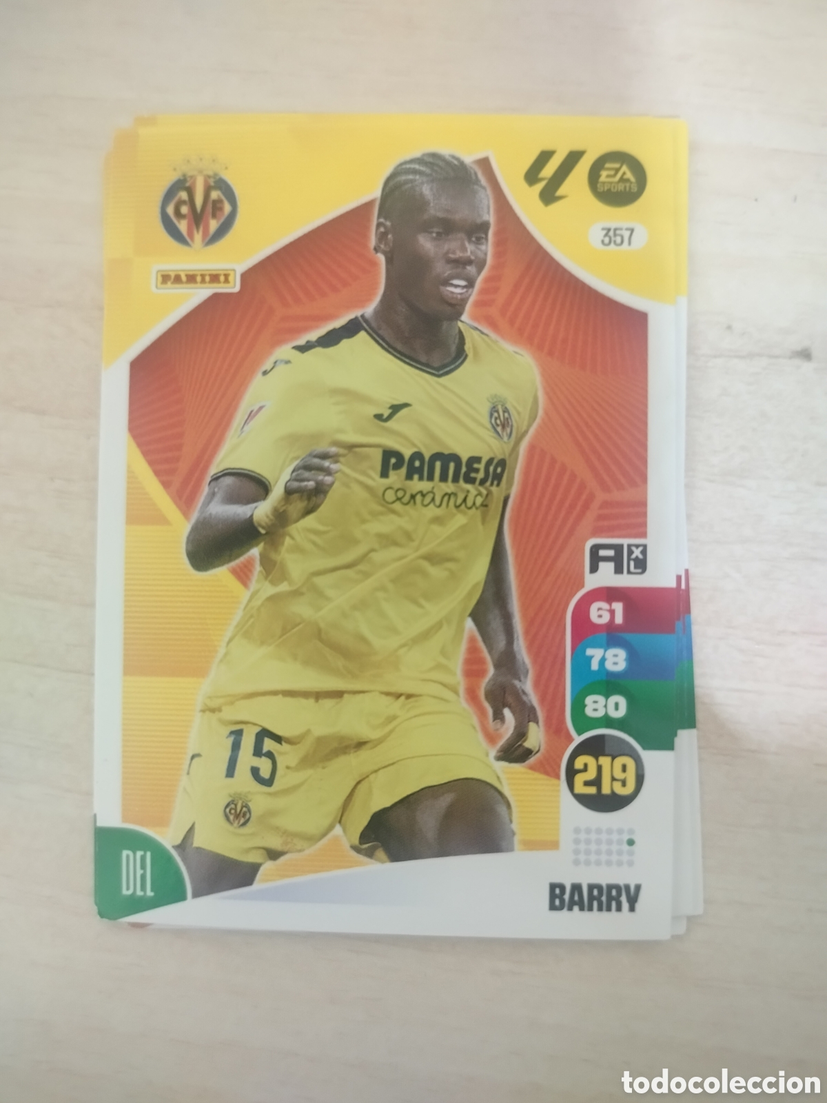 Cromos de F&uacute;tbol: BARRY 357 ADRENALYN 2024 2025 24 25