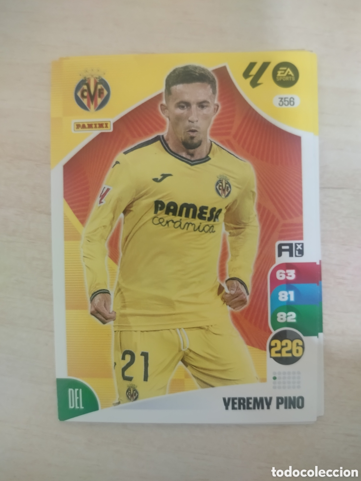 Cromos de F&uacute;tbol: YEREMI PINO 356 ADRENALYN 2024 2025 24 25