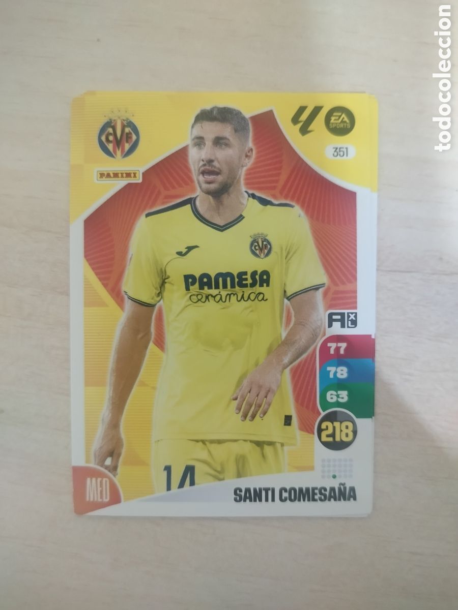 Cromos de F&uacute;tbol: SANTI COMESA&Ntilde;A 351 ADRENALYN 2024 2025 24 25