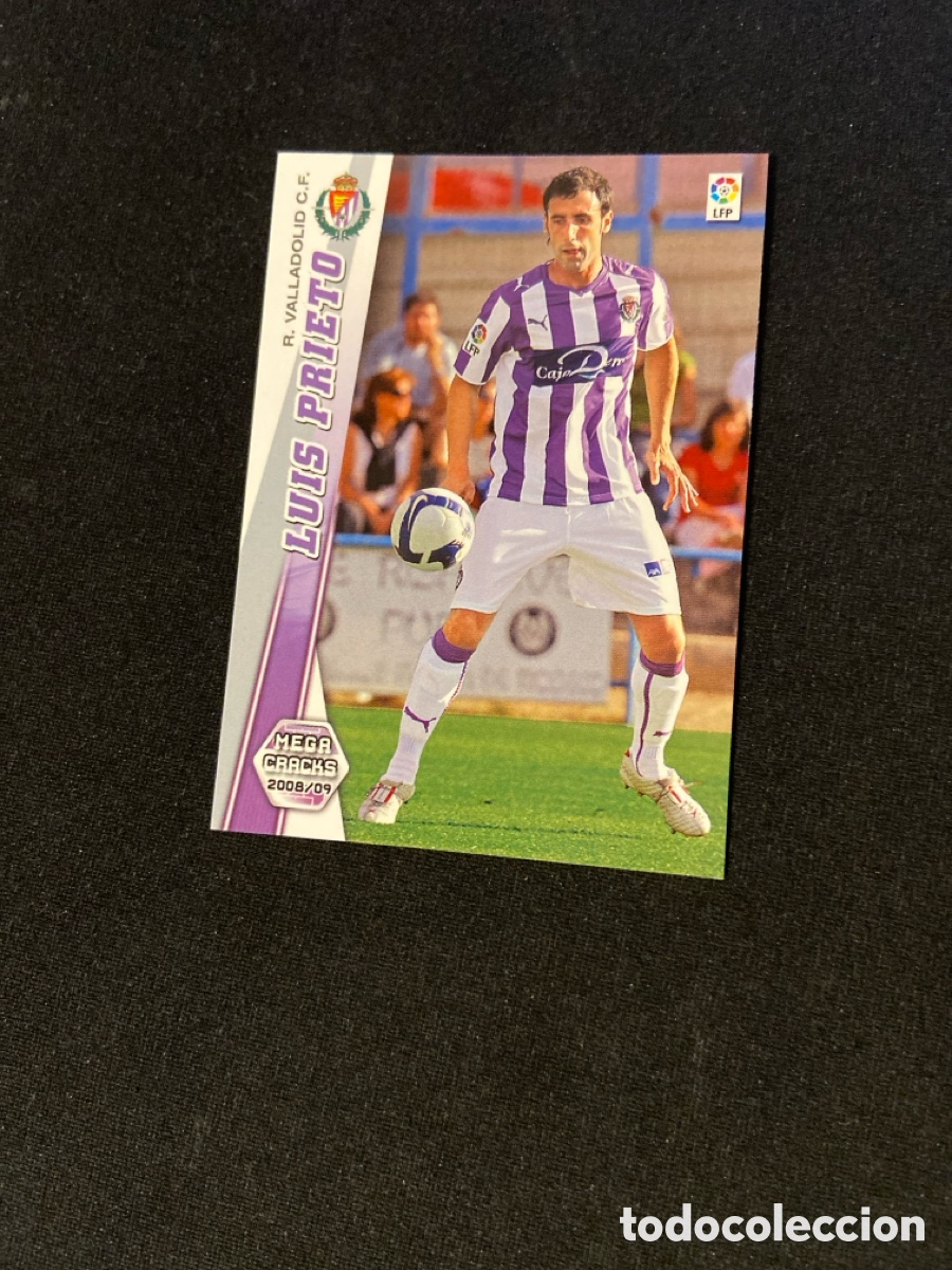 Cromos de F&uacute;tbol: LUIS PRIETO 328 (VALLADOLID)