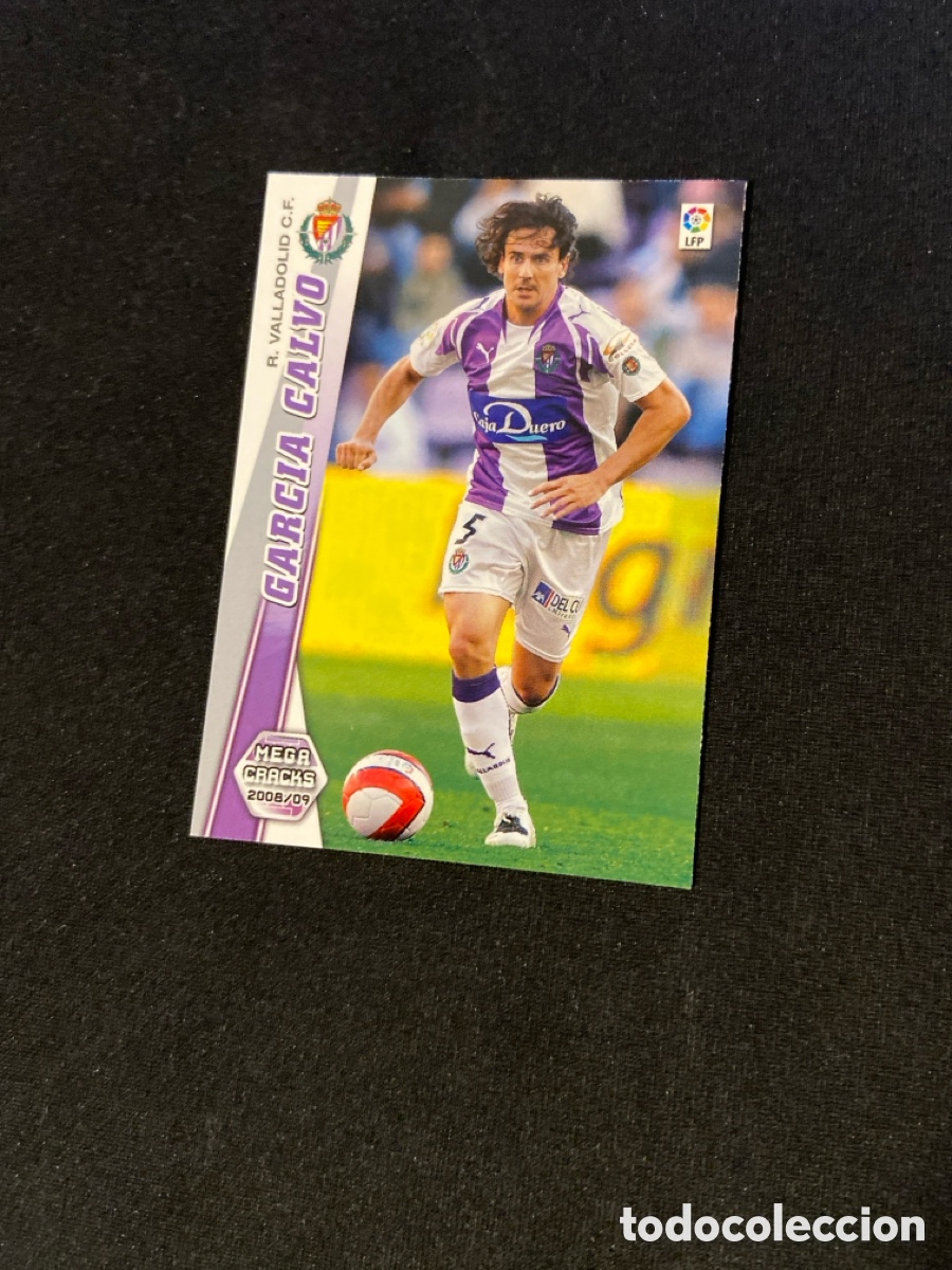 Cromos de F&uacute;tbol: GARC&Iacute;A CALVO 329 (VALLADOLID)