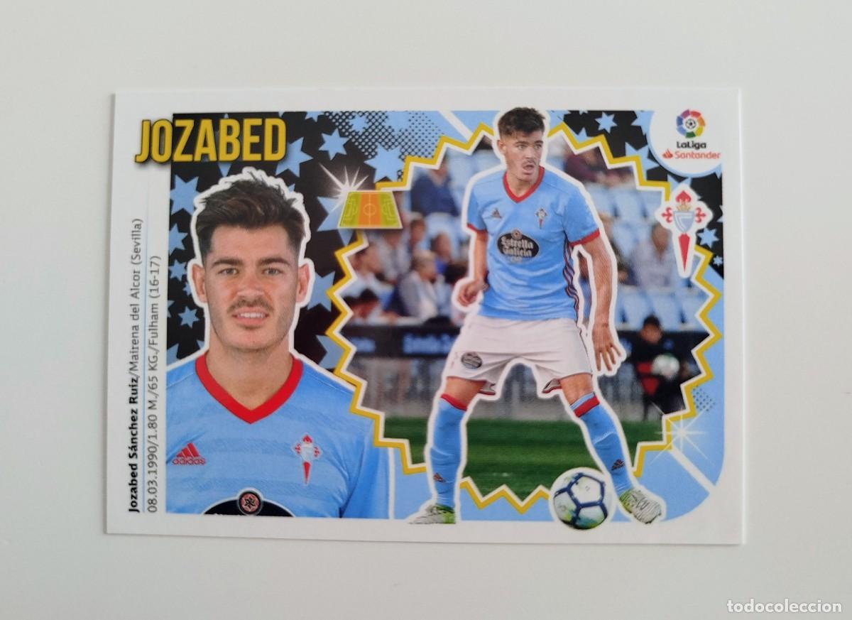 Cromos de F&uacute;tbol: Jozabed 12A SIN PEGAR NUNCA PEGADO RC Celta Vigo Liga Ediciones Este 18 19 / 2018 2019