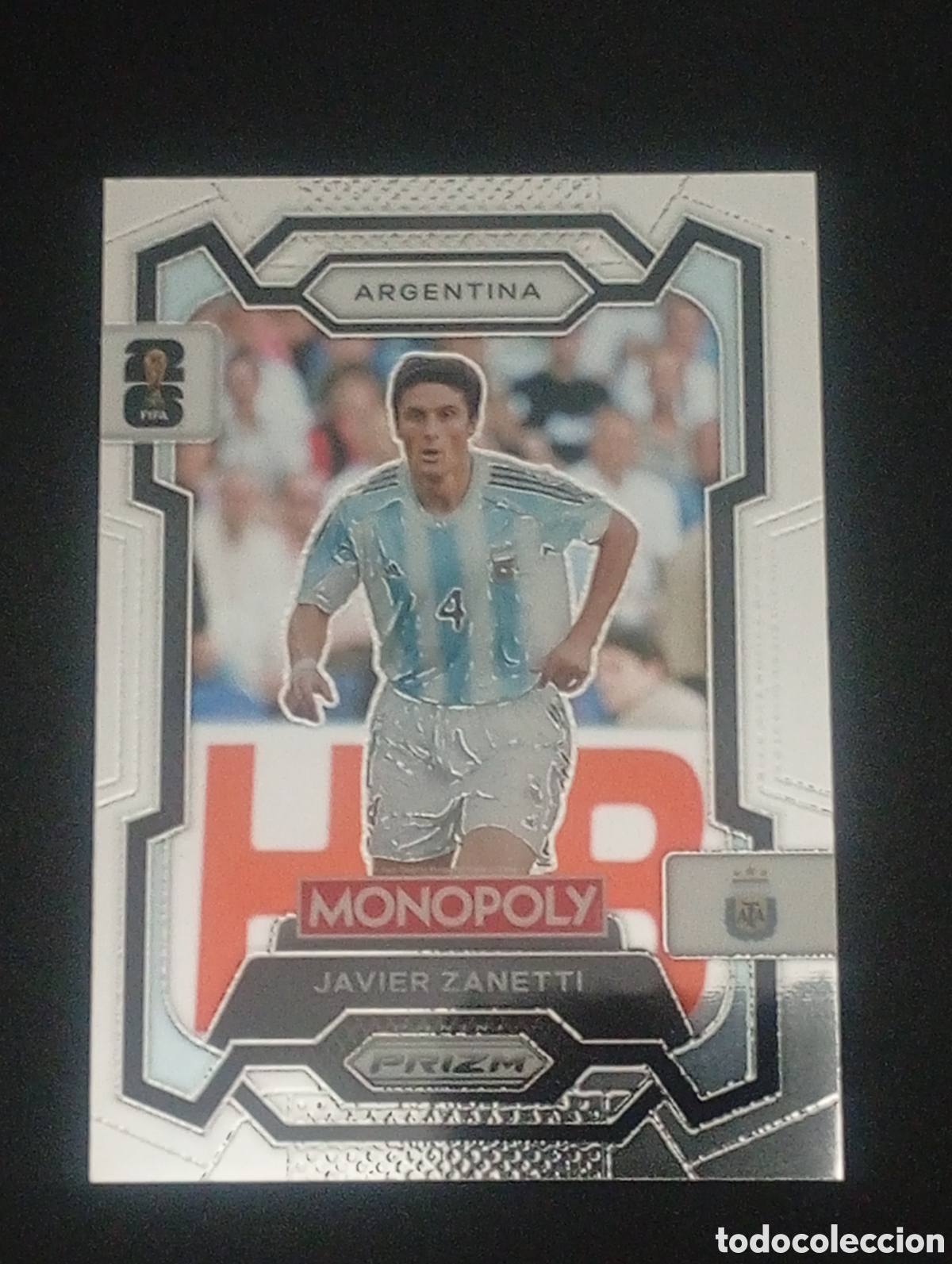 Cromos de f&uacute;tbol: 5 ZANETTI Selecci&oacute;n Argentina MONOPOLY FIFA 2026 WORLD CUP MUNDIAL CROMO CARDS TOPPS