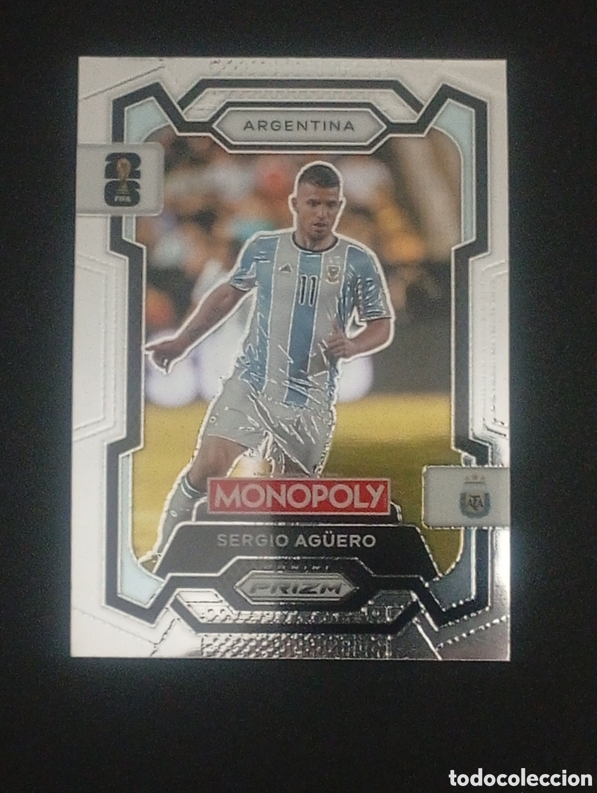 Cromos de Futebol: 6 SERGIO AGUERO Selecci&oacute;n Argentina MONOPOLY FIFA 2026 WORLD CUP MUNDIAL CROMO CARD TOPPS PANINI