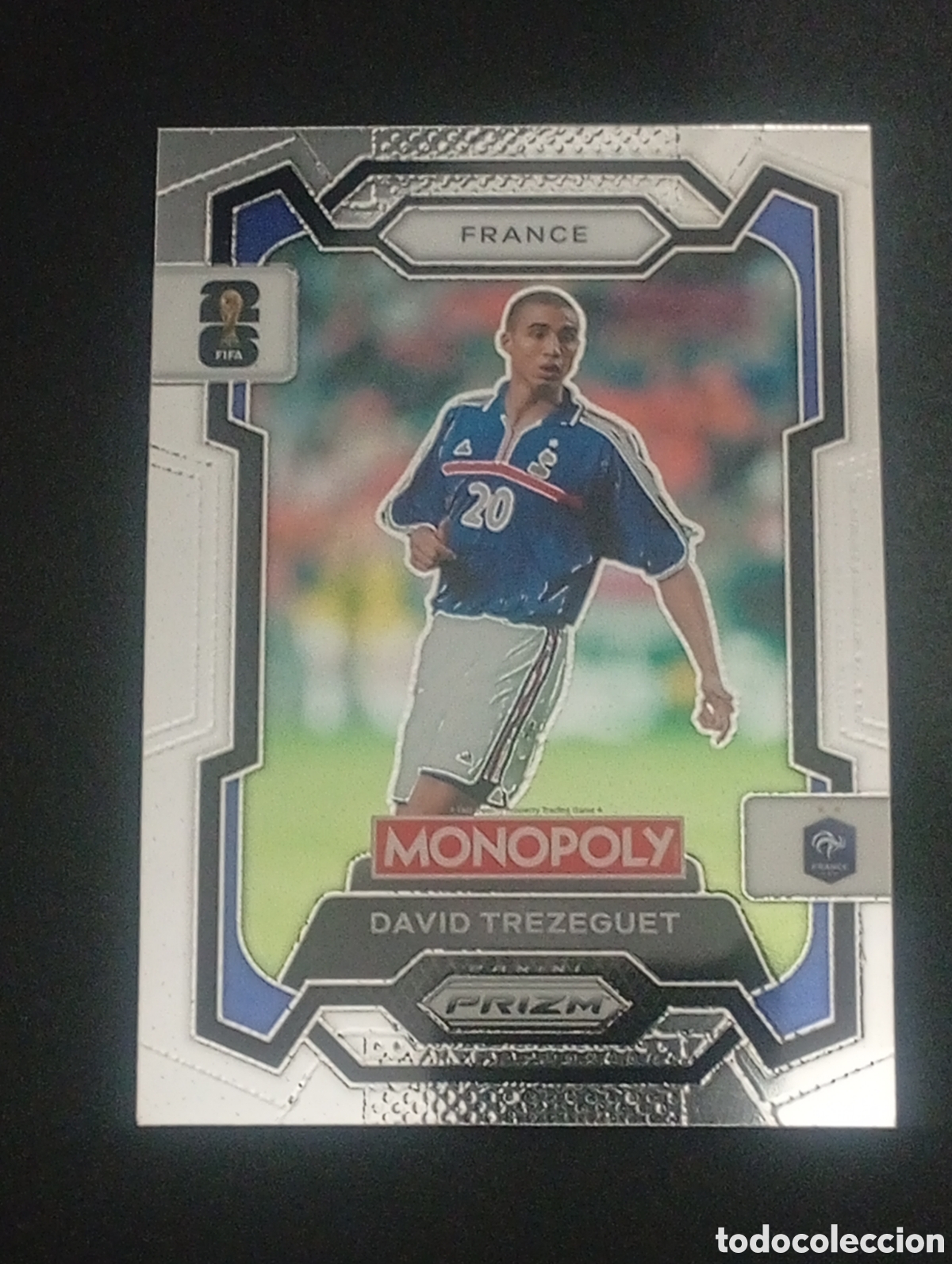 Cromos de Futebol: 12 David Trezeguet Selecci&oacute;n FRANCE MONOPOLY FIFA 2026 WORLD CUP MUNDIAL CROMO CARD TOPPS PANINI