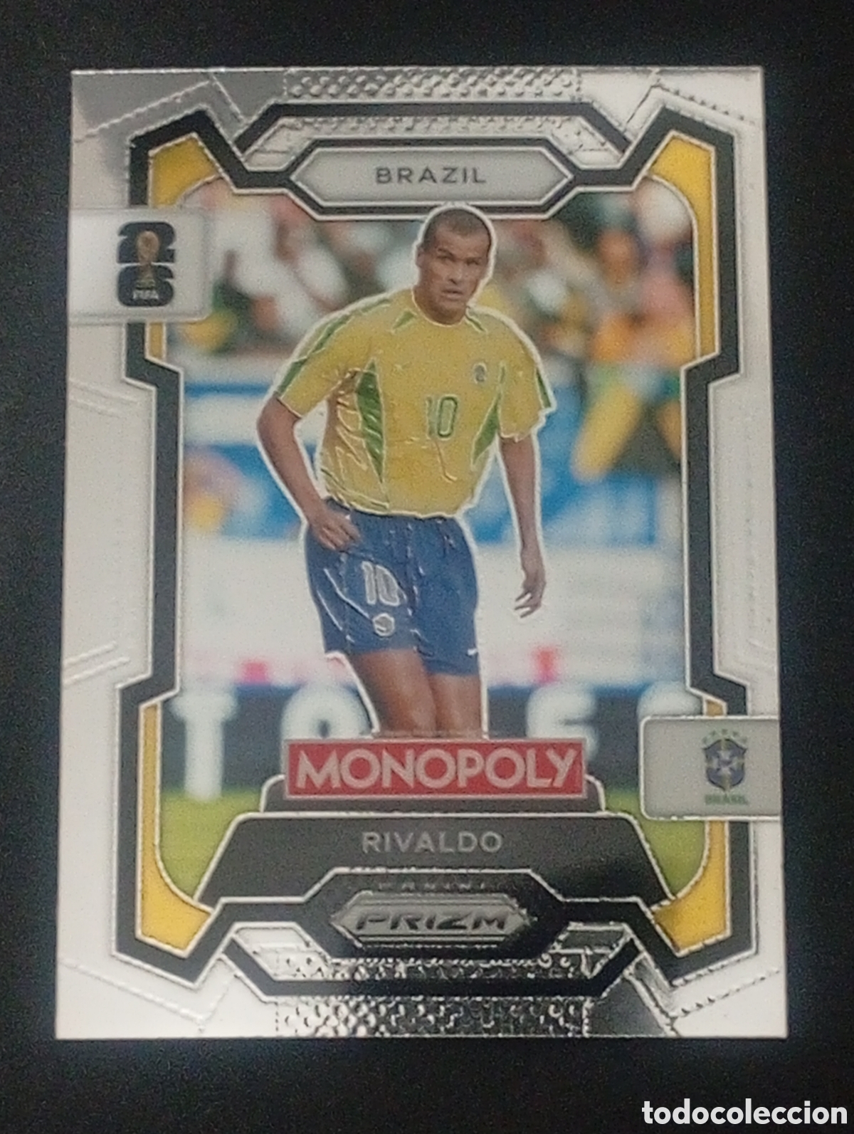 Cromos de f&uacute;tbol: 21 RIVALDO Selecci&oacute;n BRASIL MONOPOLY FIFA 2026 WORLD CUP MUNDIAL CROMO TOPPS PANINI