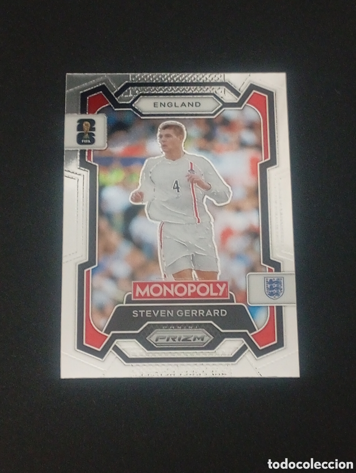 Cromos de f&uacute;tbol: 23 STEVEN GERRARD Selecci&oacute;n ENGLAND MONOPOLY FIFA 2026 WORLD CUP MUNDIAL CROMO TOPPS PANINI