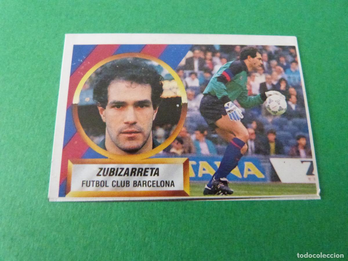 Cromos de F&uacute;tbol: CROMO FUTBOL ZUBIZARRETA F.C.BARCELONA RECORTADO N&ordm; 1 LIGA ESTE 1988-1989/88-89