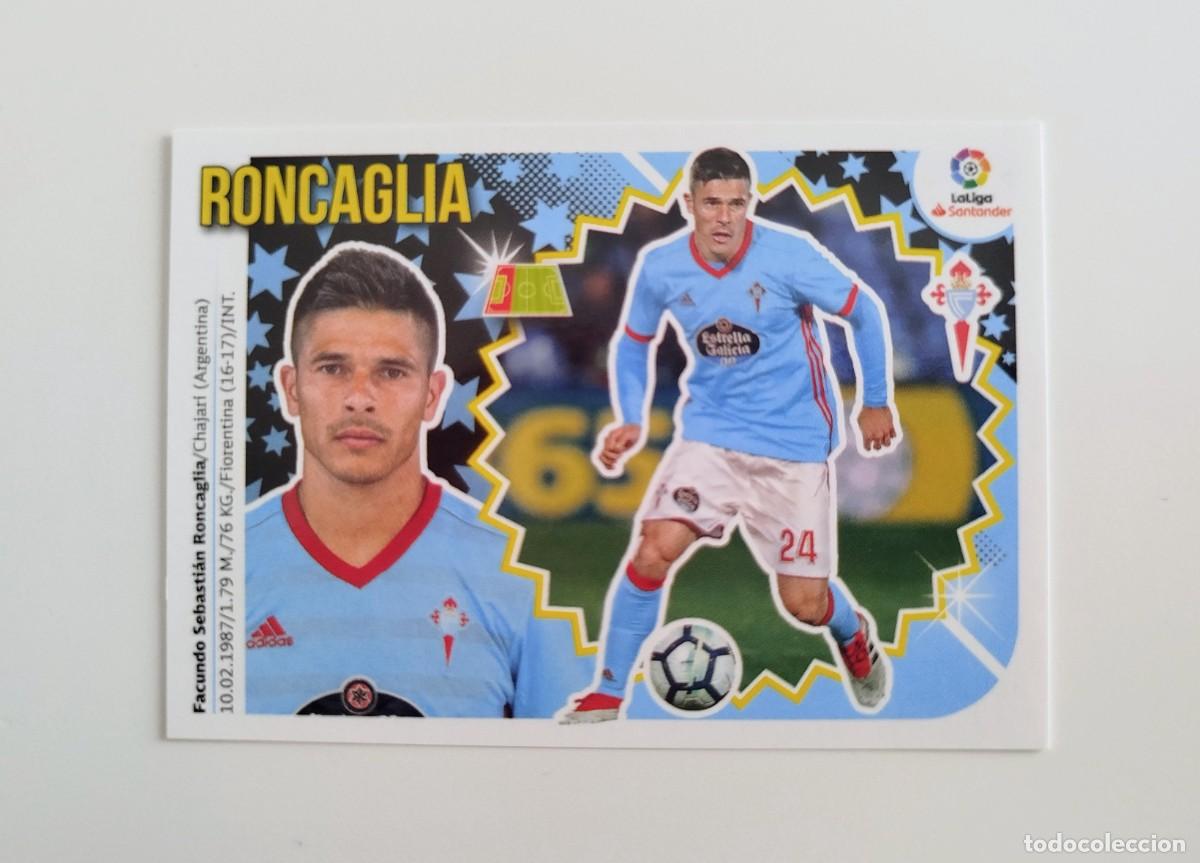Cromos de F&uacute;tbol: Roncaglia 6 SIN PEGAR NUNCA PEGADO RC Celta Vigo Liga Ediciones Este 18 19 / 2018 2019