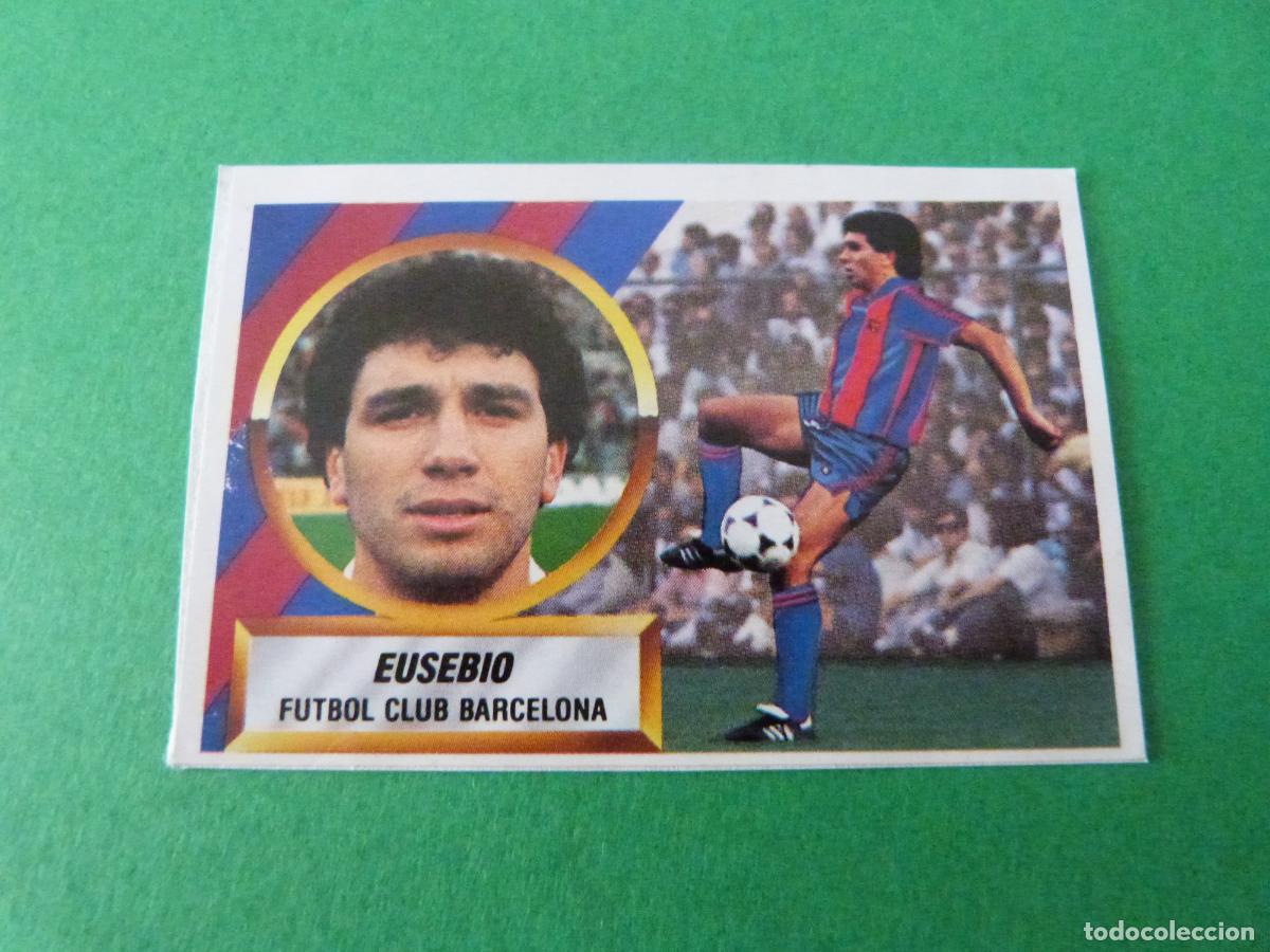 Cromos de F&uacute;tbol: CROMO FUTBOL EUSEBIO F.C.BARCELONA RECORTADO N&ordm; 9 LIGA ESTE 1988-1989/88-89